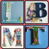 Quilling Paper Alphabets – Stylish Alphabet Design 1.4