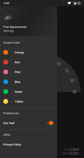 Free Speedometer screenshot 2