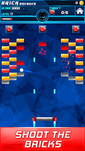 Brick Breaker Cyber screenshot 2