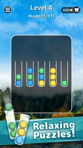 Ballscapes: Ball Sort Color Puzzle screenshot 1