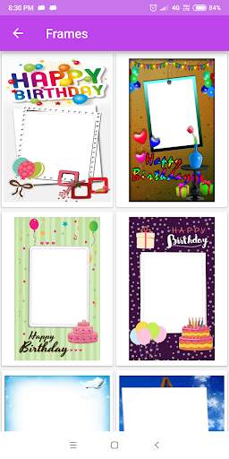 Birthday Photo Frames screenshot 5
