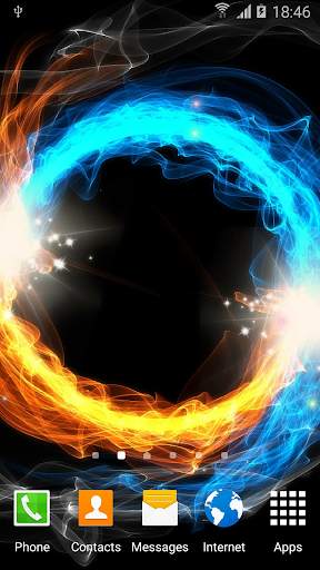 Fire & Ice Live Wallpaper screenshot 3
