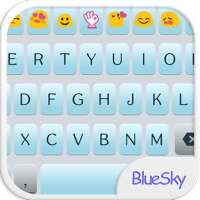 Blue Sky Emoji Keyboard Theme logo