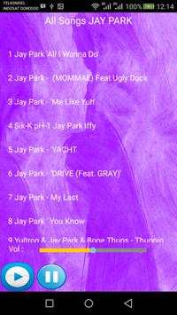 JAY PARK SONGS screenshot 2
