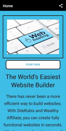 Free Website Creator screenshot 1