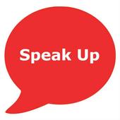 Speak Up  | Text to speech icon