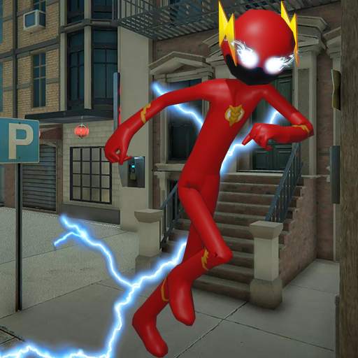 Fast Man Stickman Superhero Crime City 1.0