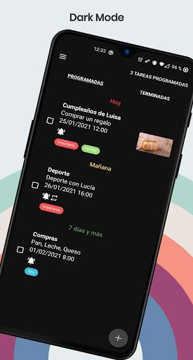 Tareas, planificador y recordatorio   widget ✓ screenshot 7