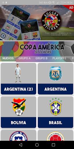 ⚽ America Cup Stickers for WhatsApp WAStickerApps screenshot 1