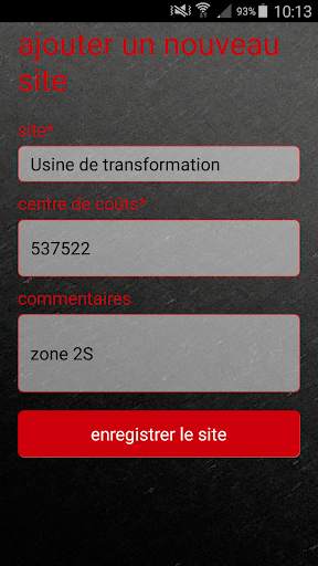 Enregistrement des heures screenshot 8