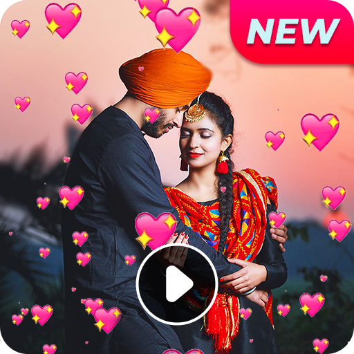 Heart Effect Photo Video Maker - Photo Animation icon