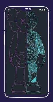 Kaws Wallpaper Art screenshot 2