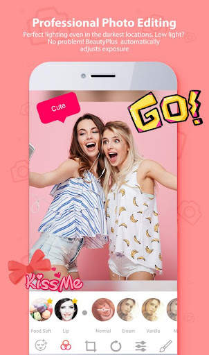 Selfie Camera Beauty - Filter & Photo Editor ❤ screenshot 2