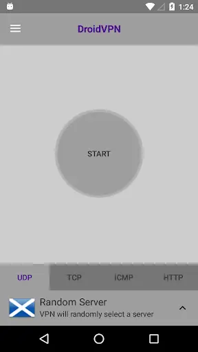 DroidVPN - Easy Android VPN 1 تصوير الشاشة