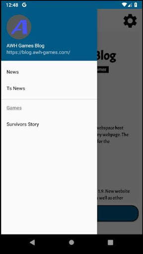 AWH News screenshot 2