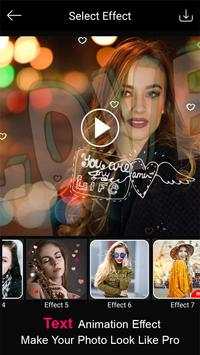 Heart Photo Effect Video Maker 5 تصوير الشاشة