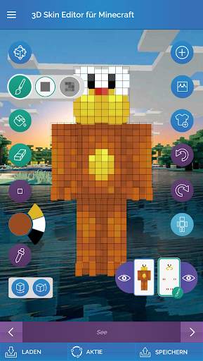 QB9 3D Skin Editor für Minecraft screenshot 2