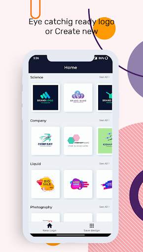 Logo maker 2020 new 3D logo,Logo Esport Maker free screenshot 1