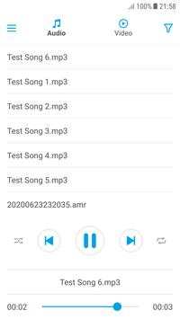 Audio & Video Player In One (Media Player) screenshot 1