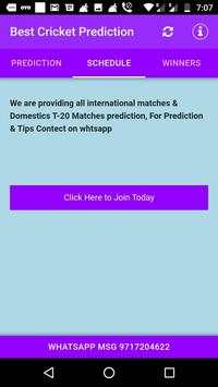 MSL Cricket Prediction screenshot 2