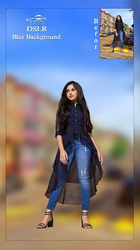DSLR Camera Ultra HD Blur Effect Photo Editor screenshot 1
