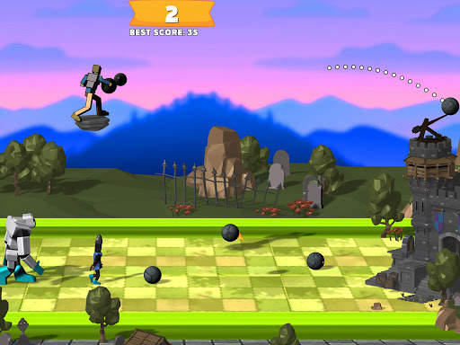 Catapult Game King Castle Knights screenshot 4