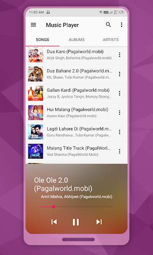 Music Player 2021 & Audio Player screenshot 5