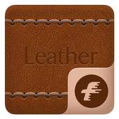 Leather Theme for Fly Launcher 1.0