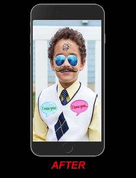 Funny Face  Changer-Men Mustache Photo Editor screenshot 6