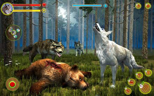 Wolf Simulator Attack 3D: Wolf Games screenshot 1