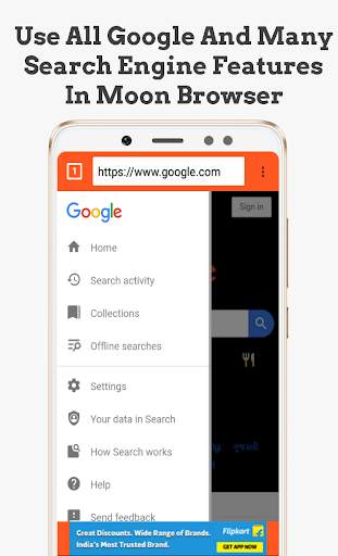 Moon Browser Faster & secure screenshot 5