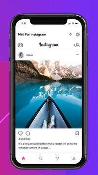 Mini for Instagram: fast & lightweight स्क्रीनशॉट 3