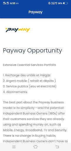 Payway screenshot 2