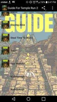 Guide For Temple Run 2 screenshot 1
