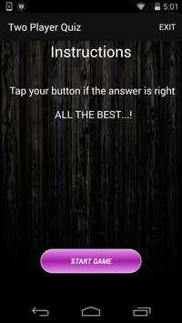 Two Player Quiz screenshot 1