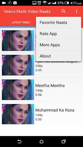 Veena Malik Video Naats screenshot 5