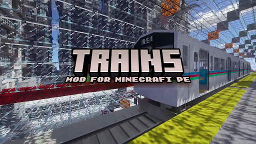 Train Mod for Minecraft PE screenshot 1