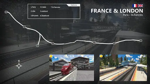 Euro Train Simulator 2: Game screenshot 8