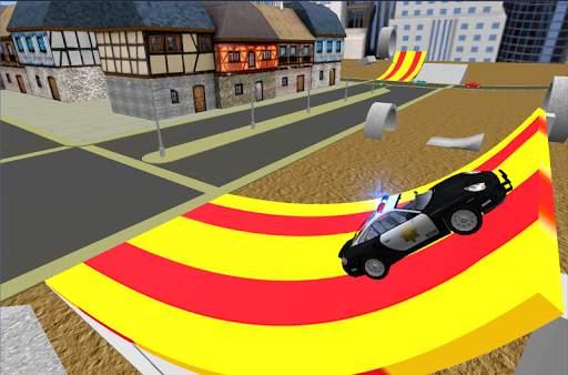 Police Car Stunt 3D:Fast Drive screenshot 8