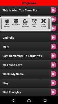 Rihanna Ringtones / Songs screenshot 2