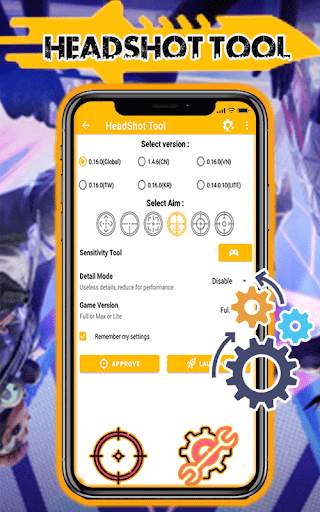 FFH4X Sensi Max GFX FF ML Tool screenshot 2