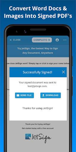 JetSign Signature App: Fill & Sign PDF Docs Now screenshot 7