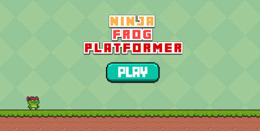 Ninja Frog - Platformer screenshot 1