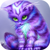Fluffy kitty icon