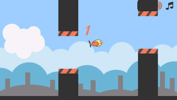 Flappy Bot Bird screenshot 4