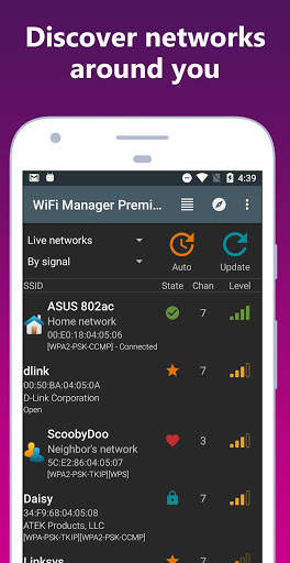 WiFi Connection Manager - Wifi Analyzer screenshot 1