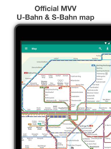 Munich Metro - MVG map and route planner screenshot 12