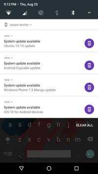 Fake Update Notifier screenshot 5