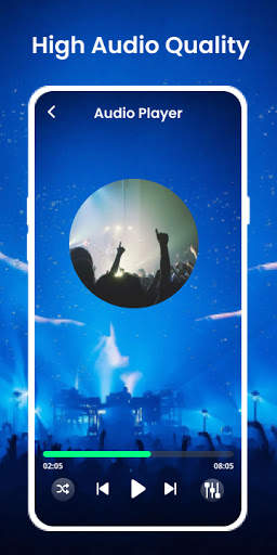 Music Player - Audio Player 1 تصوير الشاشة