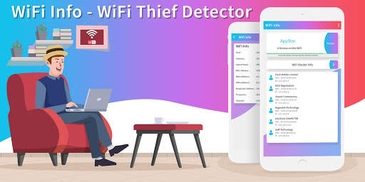 WiFi Info - WiFi Thief Detector screenshot 1